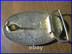 Very rare original DeTomaso Pantera all brass belt buckle vintage exotic car