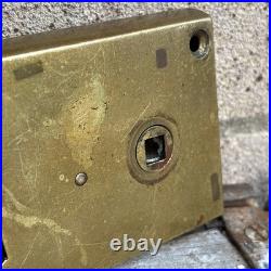 Victorian Boobbyer London N. W. C Mortise Lock Brass Very Rare Large Solid