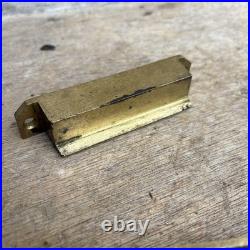 Victorian Boobbyer London N. W. C Mortise Lock Brass Very Rare Large Solid
