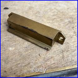 Victorian Boobbyer London N. W. C Mortise Lock Brass Very Rare Large Solid