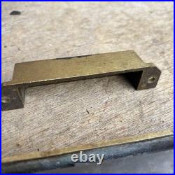 Victorian Boobbyer London N. W. C Mortise Lock Brass Very Rare Large Solid