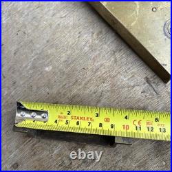 Victorian Boobbyer London N. W. C Mortise Lock Brass Very Rare Large Solid