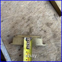 Victorian Boobbyer London N. W. C Mortise Lock Brass Very Rare Large Solid