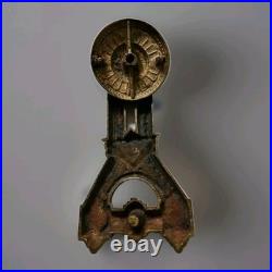 Victorian Door Knocker, geometric East Lake ornate Brass Design, Very Rare Item