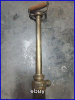 Vintag Evinrude Solid Brass Bilge Pump Very Rare Great Condition