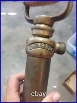 Vintag Evinrude Solid Brass Bilge Pump Very Rare Great Condition