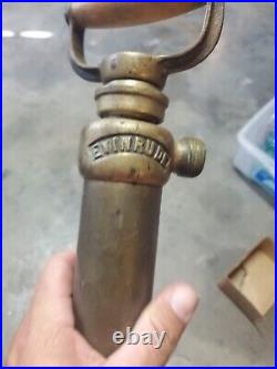 Vintag Evinrude Solid Brass Bilge Pump Very Rare Great Condition