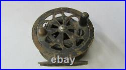 Vintage 1935 PFLUEGER No. 1555 Brass'SAL-TROUT' FLY FISHING REEL VERY RARE