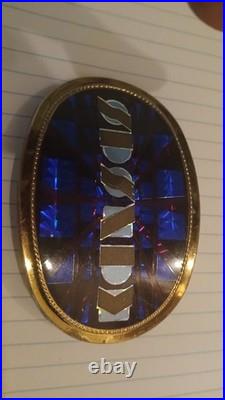 Vintage 1978 Pacifica Belt Buckle Kansas Blue & Gold Version Very Rare One