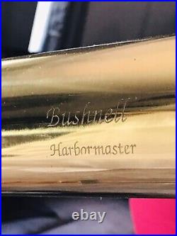 Vintage 35 Bushnell Harbormaster Brass Adjustable Telescope Very Rare Full Size