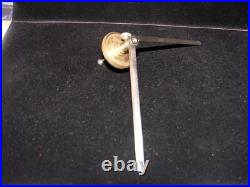 Vintage Angle Finder Protractor Brass Dial Very Rare Instrument
