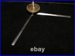 Vintage Angle Finder Protractor Brass Dial Very Rare Instrument