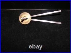 Vintage Angle Finder Protractor Brass Dial Very Rare Instrument