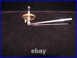 Vintage Angle Finder Protractor Brass Dial Very Rare Instrument