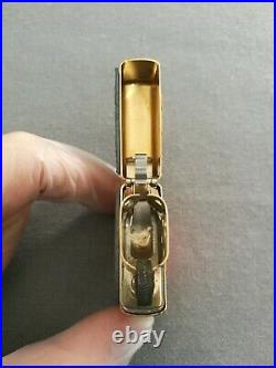 Vintage Barrett Smythe Sun 204bbs-b231 Solid Brass Zippo Lighter Mib Very Rare