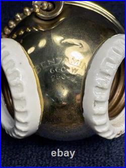 Vintage Benjamin Double Socket With Pull chain -Very Rare- 1908