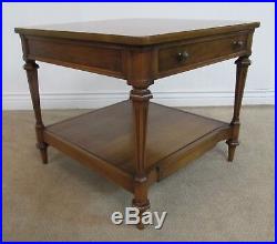 Vintage Berkey Widdicomb End Table With Concealed Tray Table, Very Rare Model