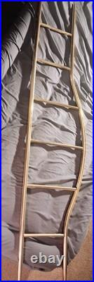 Vintage Brass Daybed with rare finials, very old, brass porcelain