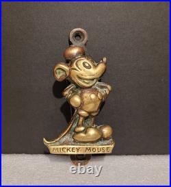 Vintage Brass Disney Micky Mouse Door Knocker A Very Rare Find