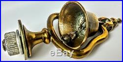 Vintage Brass Fire Engine Bell Car/vehicle Mascot, A Very Rare Lovely Little Item
