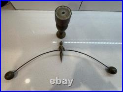 Vintage Brass MCM Balancing Pinnochio Kinetic Sculpture Art Home Decor VERY RARE