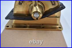 Vintage Brass MORSE Marine Dual Engine Control VERY RARE