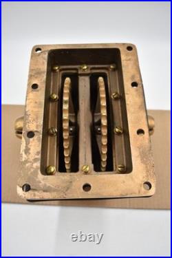 Vintage Brass MORSE Marine Dual Engine Control VERY RARE