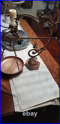 Vintage Brass Scale Mdxl Very Good Condition Rare Find Great Holiday's