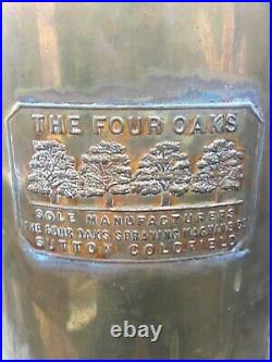 Vintage Brass garden sprayer Four Oaks spraying company VERY RARE