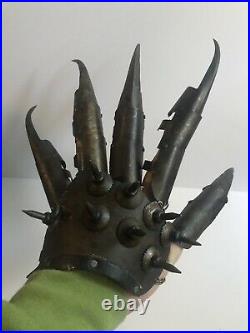 Vintage Bronze/Brass Chinese Eagle Claw Gloves Very Rare