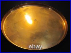 Vintage CHASE Art Deco VERY RARE Serving Tray & Copper & Brass Nut Dish