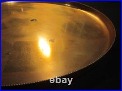 Vintage CHASE Art Deco VERY RARE Serving Tray & Copper & Brass Nut Dish