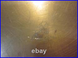 Vintage CHASE Art Deco VERY RARE Serving Tray & Copper & Brass Nut Dish