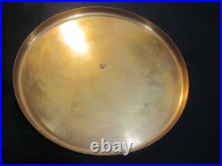 Vintage CHASE Art Deco VERY RARE Serving Tray & Copper & Brass Nut Dish