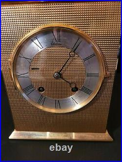 Vintage Chelsea Eagle Series solid brass mantle clock. Very rare. Work and chime