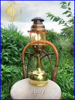 Vintage Coleman COL-MAX 555 Brass Stand Lantern 2 Way 500CP Very Rare Item
