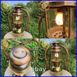 Vintage Coleman COL-MAX 555 Brass Stand Lantern 2 Way 500CP Very Rare Item