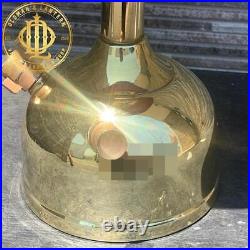 Vintage Coleman COL-MAX 555 Brass Stand Lantern 2 Way 500CP Very Rare Item