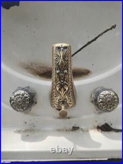 Vintage Delta Deltique Brass Lavatory Faucet 802 NOS Very Rare