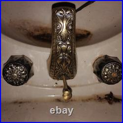Vintage Delta Deltique Brass Lavatory Faucet 802 NOS Very Rare