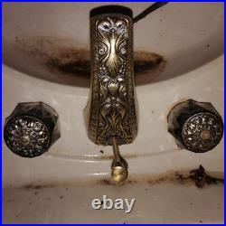 Vintage Delta Deltique Brass Lavatory Faucet 802 NOS Very Rare