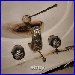 Vintage Delta Deltique Brass Lavatory Faucet 802 NOS Very Rare