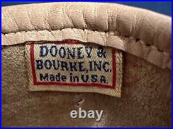 Vintage Dooney & Bourke AWL Bucket Bag Very Rare Bone & Blush