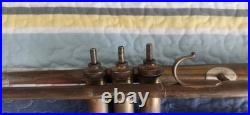 Vintage Early 1900s Henri Lavelle Brass Trumpet! Very Rare Italy