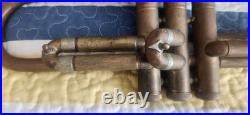 Vintage Early 1900s Henri Lavelle Brass Trumpet! Very Rare Italy