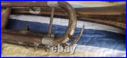 Vintage Early 1900s Henri Lavelle Brass Trumpet! Very Rare Italy