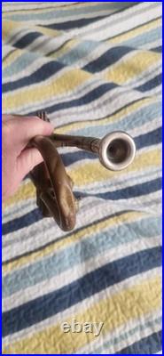 Vintage Early 1900s Henri Lavelle Brass Trumpet! Very Rare Italy