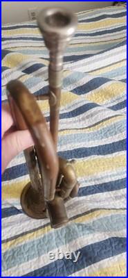Vintage Early 1900s Henri Lavelle Brass Trumpet! Very Rare Italy