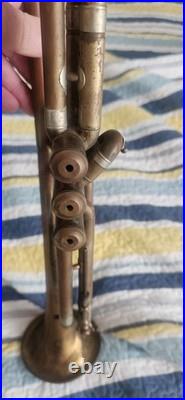 Vintage Early 1900s Henri Lavelle Brass Trumpet! Very Rare Italy