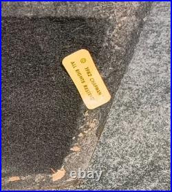 Vintage Empire Style CHAPMAN Brass & PORCELAIN Swan Lamp VERY RARE. GRACEFUL